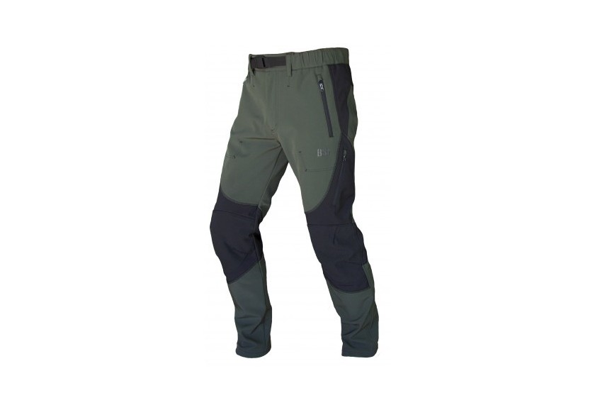 PANTALÓN SOFT SHELL CAQUI/NEGRO