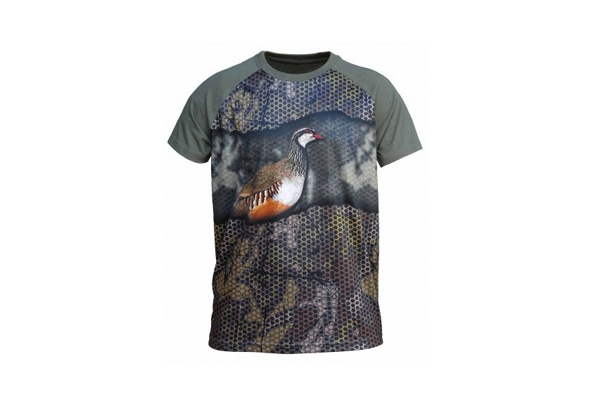 CAMISETA FOREST PRINT 3D "PERDIZ"