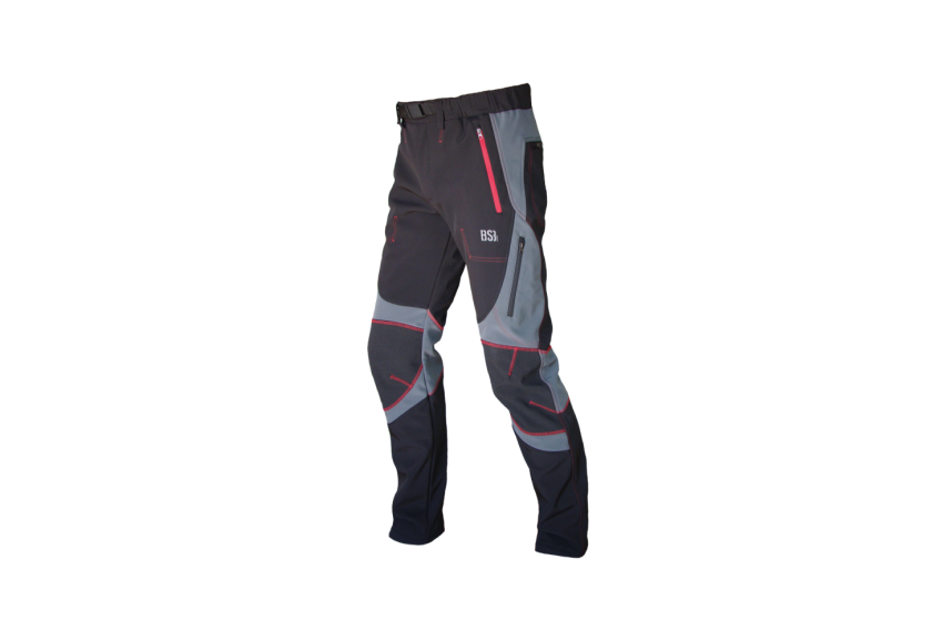 PANTALÓN SOFT SHELL GRIS/NEGRO