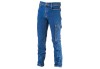 THARSIS, pantalones azul denim algodón 100% tejido stretch