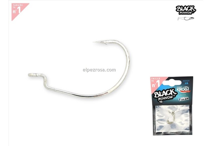 Anzuelo black minnow