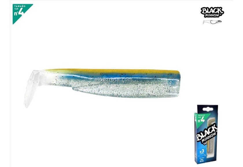 Pesca: Black Minnow or/bleu | Bonicor