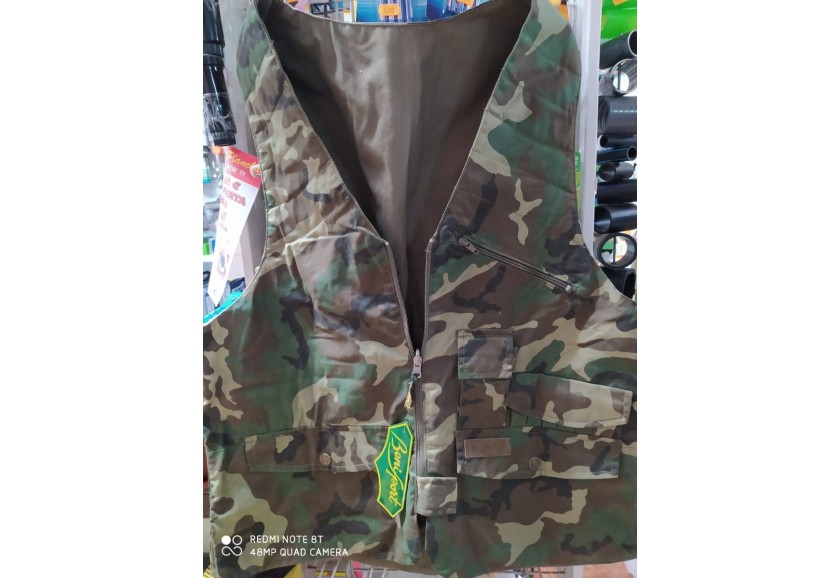 chaleco camuflaje