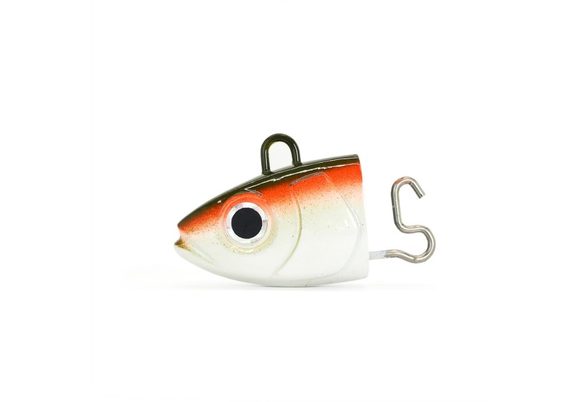 Black Minnow 200 - 1 Med Deep jig head - 150g - Candy Green