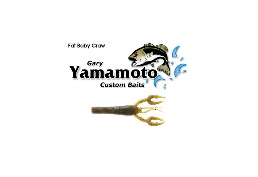 fat baby craw grn pumpkin/blk flk 7u