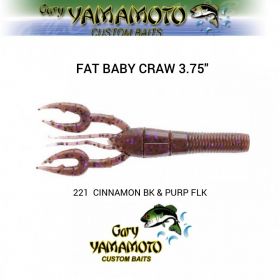 Gary Yamamoto Fat Baby Craw 3.75" 221 CINAMON